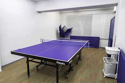 Table tennis ground in Minato-ku, Tokyo. Chartered rental table tennis ground.